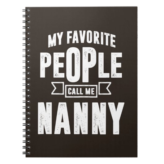 Carnet Nounou préférée (Devant)