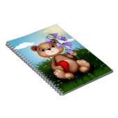 Carnet Nounours en peluche (Côté Droit)