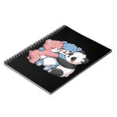 Carnet Nounours mignons avec Panda (Côté gauche)