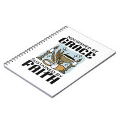 Carnet Nourished by Grace, Sustained by Faith Design (Côté gauche)