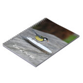 Carnet Nourriture Bleue Tit sur Plate de gâteau Amour à l (Côté gauche)