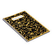 Carnet Nourriture italienne, motif de pâtes (Côté Droit)