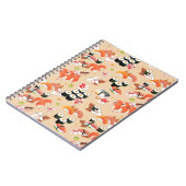 Carnet Nourriture japonaise : Motif 3 de sushi (Côté gauche)