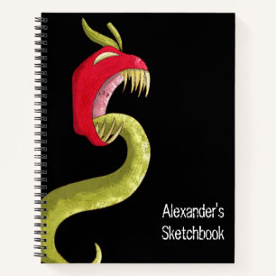 Carnet Nourriture simple de monstre effrayant