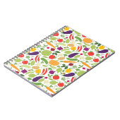 Carnet Nourriture sur un arrière - plan blanc (Côté gauche)