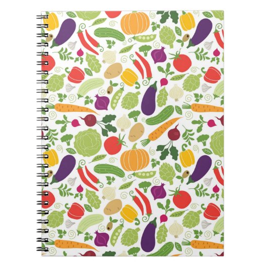 Carnet Nourriture sur un arrière - plan blanc (Devant)