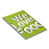 Carnet Nous aimons la nourriture (Côté Droit)