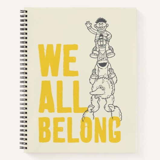 Carnet Nous appartenons tous (Devant)