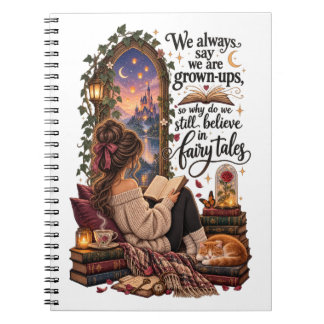 Carnet Nous croyons toujours aux contes de fées Bookish