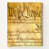 Carnet Nous le peuple - Constitution (Dos)