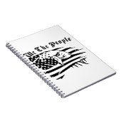 Carnet Nous le peuple Drapeau & Aigle #USAPatriotGraphics (Côté Droit)