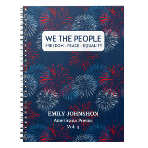 Carnet NOUS LE PEUPLE Liberté Paix Égalité Personnalisée