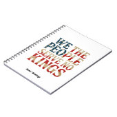 Carnet Nous, Le Peuple, Servions Le Patriote Pro-Démocrat (Côté gauche)