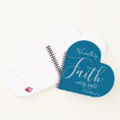 Carnet Nous marchons par la foi (Intérieur)