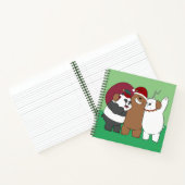 Carnet Nous Ours Nus - Bonnes Fêtes (Intérieur)