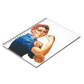 Carnet Nous pouvons le faire Rosie la riveteuse femmes po (Côté gauche)