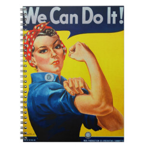 Carnet Nous pouvons le faire Rosie le Riveter