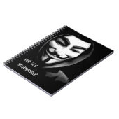 Carnet nous sommes anonymes (Côté gauche)