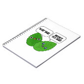 Carnet Nous sommes créés pour être drôles Herb Pun  (Côté gauche)