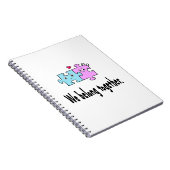 Carnet Nous sommes faits pour être ensemble (Côté Droit)