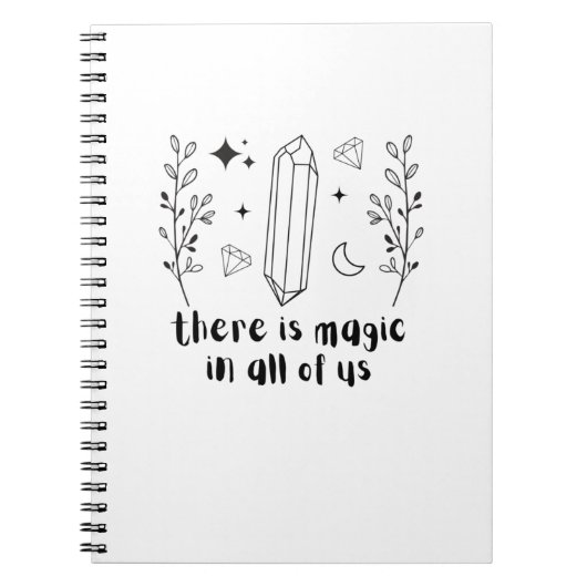 Carnet Nous Sommes Tous Magiques (Devant)