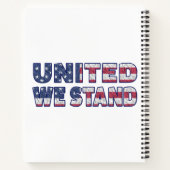 Carnet Nous sommes unis (Dos)