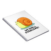 Carnet Nous vaincrons drôle blague positive sur l'escargo (Côté Droit)