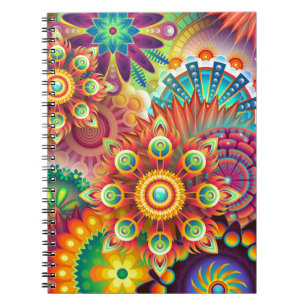 Carnet Nouveau Arrière - plan Abstrait coloré