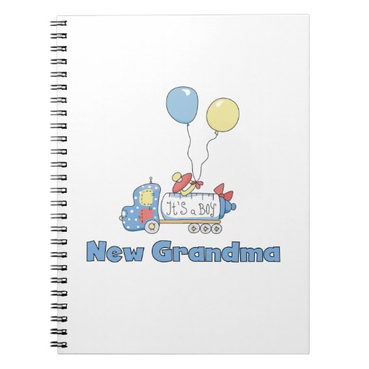 Carnet Nouveau Camion grand-mère C'est un cadeau garçon (Devant)