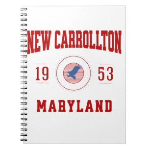 Carnet Nouveau Carollton Maryland College Style Universit