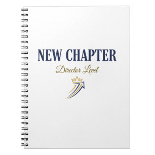 Carnet Nouveau chapitre - Niveau Directeur