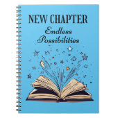 Carnet Nouveau chapitre Possibilités sans fin (Devant)