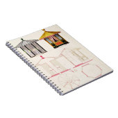 Carnet Nouveau Recueil de Menuiserie et de Decorations (Côté Droit)