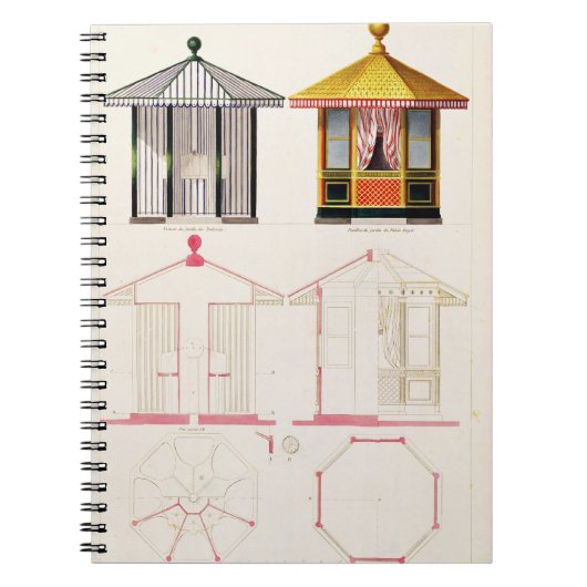 Carnet Nouveau Recueil de Menuiserie et de Decorations (Devant)