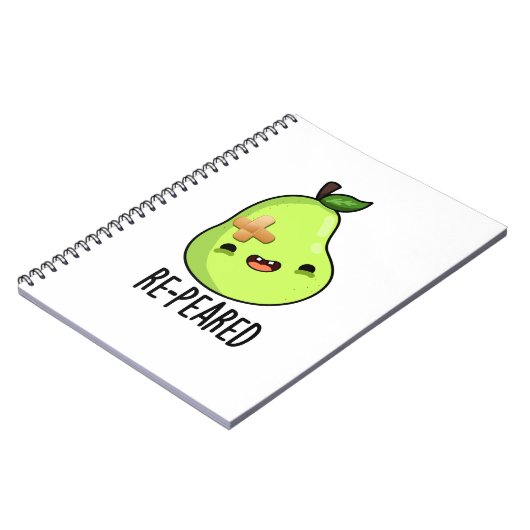 Carnet Nouveau tournevis Funny Fruit Pear (Côté gauche)