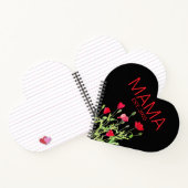 Carnet Nouveaux papillons rouges MAMA (Intérieur)