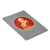 Carnet Nouvel An Chinois Né l'année du Cheval (Côté Droit)