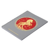 Carnet Nouvel An Chinois Né l'année du Cheval (Côté gauche)