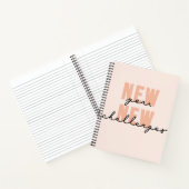 Carnet Nouvel An Nouveaux défis Inspiration Disant (Intérieur)