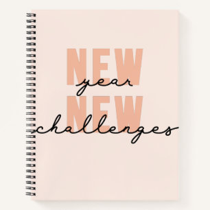 Carnet Nouvel An Nouveaux défis Inspiration Disant