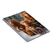 Carnet Nouvelle-Écosse Duck Toller Retriever Snowden (Côté Droit)