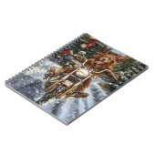 Carnet Nouvelle-Écosse Moto à chiens Noël (Côté gauche)