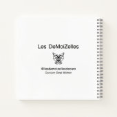 Carnet Nouvelle illustration de mode d'art (Dos)