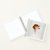 Carnet Nouvelle illustration de mode d'art (Intérieur)