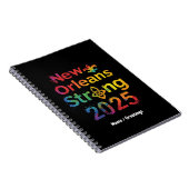 Carnet Nouvelle-Orléans Fort 2025 Inspiring NOLA Pride (Côté Droit)
