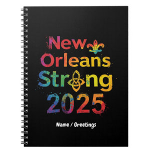 Carnet Nouvelle-Orléans Fort 2025 Inspiring NOLA Pride