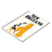 Carnet Nouvelle-Orléans Honky Tonk (Côté gauche)