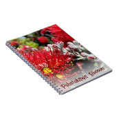 Carnet Nouvelle-Zélande Arbre de Noël Fleurs rouges (Côté Droit)