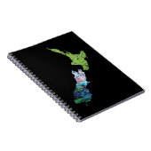 CARNET NOUVELLE ZÉLANDE CARTE SIMPLE PAUA ET FERNS (Côté Droit)