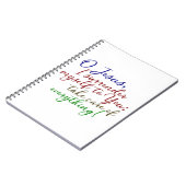 Carnet Novena (Côté gauche)